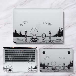 Cute Sticker for Macbook Air 13 M1 A2337 Vinyl Protective Stickers for Macbook Pro 15/16 inch a2338 a1466 a1278 A1989 Cartoon Skin Notebook Decals