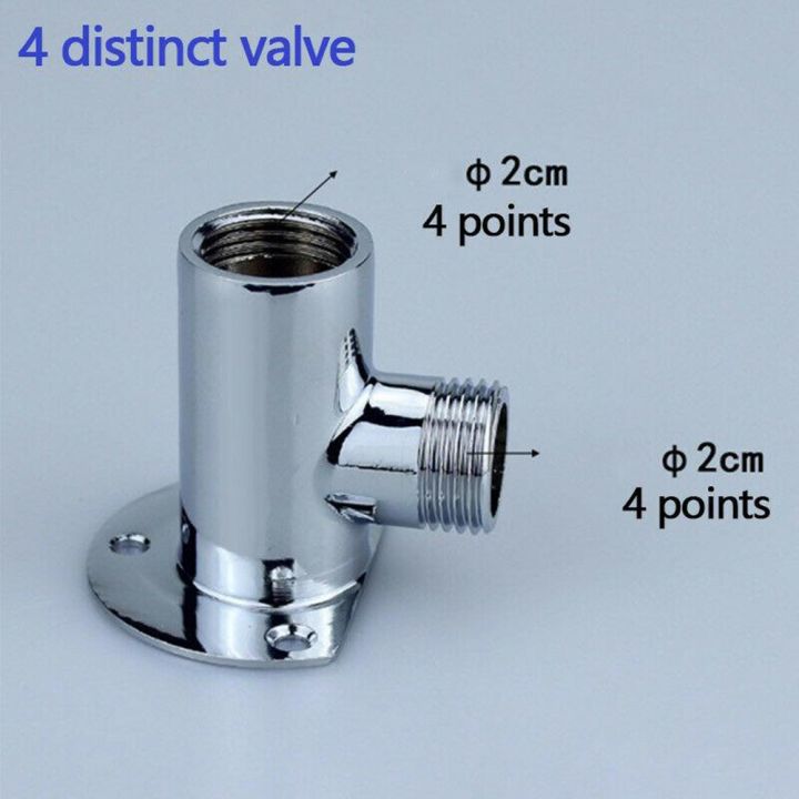 Stainless Steel Shower Arm Bottom Hose Wall Mounted Shower Head