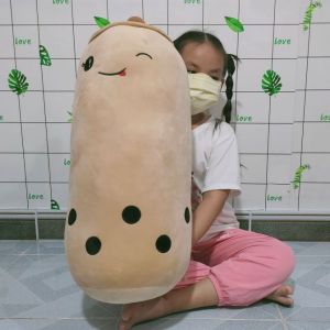 Gối ôm dài Trà Sữa trân châu Socola Vải Miniso cao cấp Hàn quốc dễ thương siêu mịn