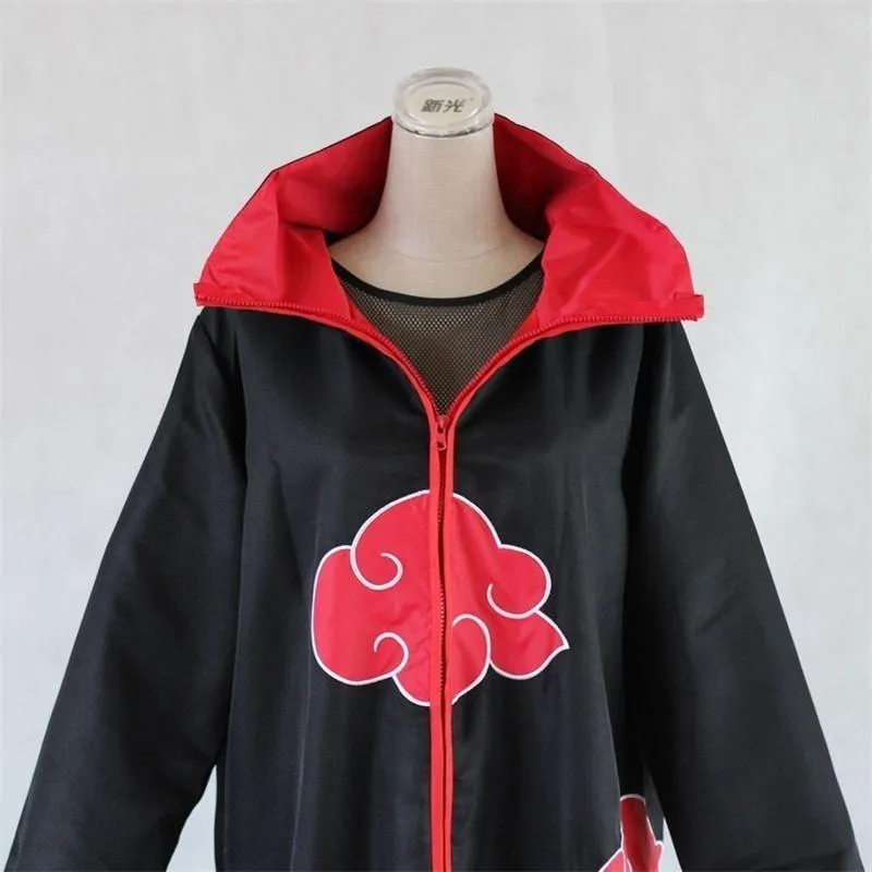 Akatsuki Uchiha Itachi Full Set Cosplay Costumes Pain Itachi Deidara Cloak  Halloween Suit Unisex Anime Red Cloud Cloak G0913 From Qiaomaidou03, $52.54