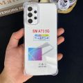 Ốp lưng Samsung A53, A33, A73 5G chống sốc silicon dẻo trong Cowcase | Vỏ điện thoại SS galaxy bảo vệ camera dẻo trong. 