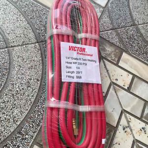 Victor oxygen/acetylene hose 25ft made in usa