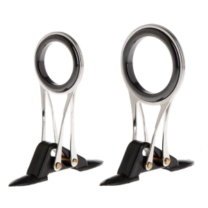 Vòng điều hướng cần cần câu dòng hướng dẫn đầu nhẫn Gấp Thép không gỉ telesc