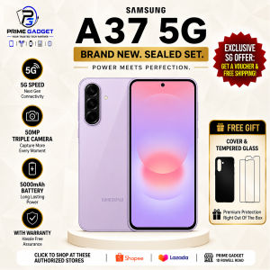 Samsung A37 5G Made In Vietnam Brand New Sealed Set 5G Speed Connectivity 256GB 512GB Free Gift & Warranty