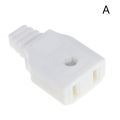 Potey US 2 Flat Pin AC Electric Power Male Plug Female Socket Outlet Adapter Wire. 