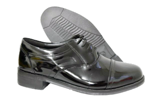 PACIDINI MM V6 Formal Office Cow Leather Black Shine Executive Brogue Shoes / Kasut Hitam Lelaki