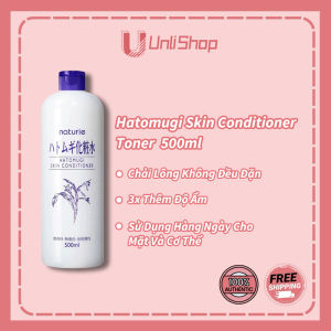 Nước Cân Bằng Chiết Xuất Lúa Mạch NATURIE 500ml - Giảm Đỏ & Rát Sau 15 Phút Cân Bằng pH Da & Cấp Ẩm Sâu 24H - Chiết Xuất Lúa Mạch Tự Nhiên Giảm Kích Ứng & Mẩn Đỏ Phục Hồi Da Tổn Thương