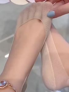 [Free Shipping]2026 New Summer Thin Low-Cut Invisible Socks Non-Slip Sweat-Absorbing Cotton Sole High-Heel Shoe Socks WomenS Boat Socks