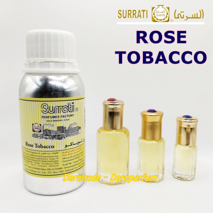 PARFUM ROSE TOBACCO BY SURRATI BIBIT MINYAK WANGI ORIGINAL