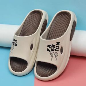 MenS Summer New Sports Slippers Thick-Soled Eva Non-Slip Casual Outdoor Sandals Bathroom Non-Slip Home Slippers