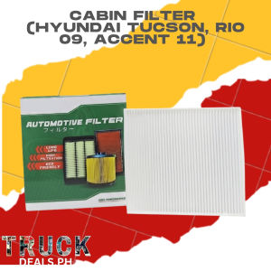 Hyundai Tucson Rio 09 Accent 11 Cabin Filter Automotive Filter Low Noise Long Life Environmentally Friendly White Pleated Filter