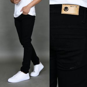AIRBLACK DENIM TERLARIS / 784 VICTORY celana jeans black panjang skinny semi slimfit cowo / cowok