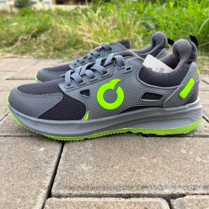 SEPATU SNEAKERS KASUAL PRIA WANITA ABU STABILO TERBARU COCOK BUAT OLAHRAGA DAN JALAN- SEPATU LARI DAN JOGGING