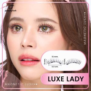 PEACHY LUSH ขนตาแม่เหล็ก รุ่น LUXE LADY (เฉพาะขนตา)
