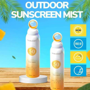 Set of 2 Sunscreen Spray SPF50 PA++ All Skin Types Spray Lotion Sunburn Tanning