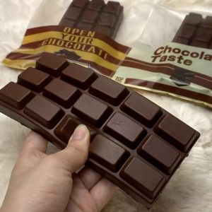 Chocolate Squishy Slow Rising Chocolate Squeeze Toy Slow Rebound Food Fidget Toy Stress Release Gift
