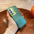 Oppo A5 Pro 5G 4G หรูหรา IMD เคสโทรศัพท์เงินสีสันสดใสสำหรับ Oppo A3 A5 Pro A3Pro A5Pro 5G 2025 โลหะ Frosted เปลือกแข็งฝาครอบป้องกันสำหรับ OppoA3 OppoA5 Pro OppoA3Pro OppoA5Pro 5G เคสป้องกันการตก. 