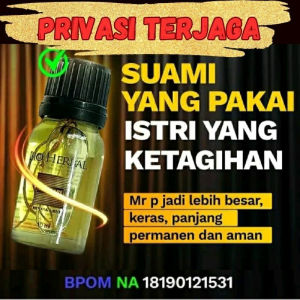 Minyak Urut Pembesar Penis Pria Ampuh Pembesar Alat Vita Pembesar Mr P Permanen Ampuh Asli Original BPOM