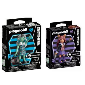 Playmobil x Monster High Frankie Stein 71994 FREE 71993 Clawdeen Wolf ~ CLEARANCE ~