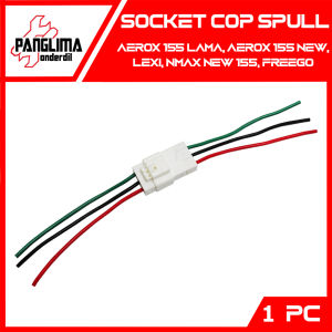 Soket Spull Aerox 155 Old New Nmax Baru 2020 Lexi Freego Socket Spol Sepul Spoll Stator Startor Lexy N MAX ECU ACM