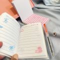 Jurnal Paket Diary 7in1 Motif CInnamoroll Cute Girl Boba Kelinci Panda - SWEET PASTEL PINK LIGHT BLUE - isi notebook notes washi tape stiker sticky notes journal tulisan lucu unik hadiah sovenir alat tulis anak kerja sekolah kantor. 