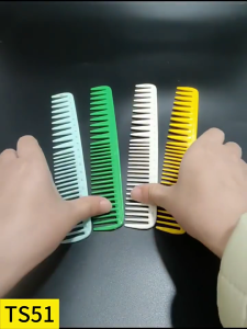 Professional Hair Detangling Comb for Women Japanese Design with Measurement Scale Wide Teeth Styling Tool