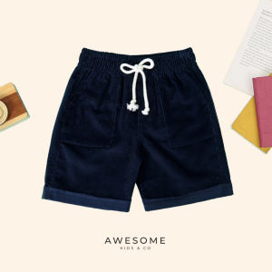 Cuci Gudang ! Celana Pendek Anak Polos Cowok Corduroy Polos Alex Pants 2-7th