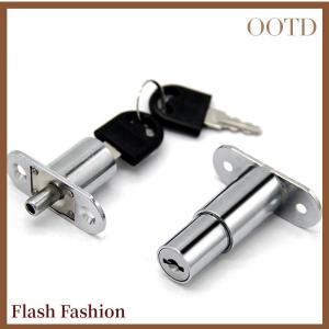 [Falsh F] ลิ้นชักกดล็อคประตูบานเลื่อนตู้ตู้เก็บของตู้ล็อคความปลอดภัยของหน้าต่าง