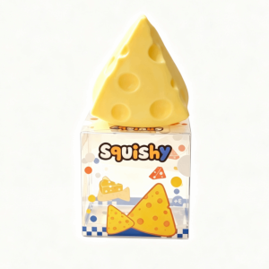 PERSLIGH Slow Rising Simulated Butter Squeeze Toy Soft Slow Rebound Cheese Fidget Toy Fun Moldable Cheese Squishy Toy  Toy