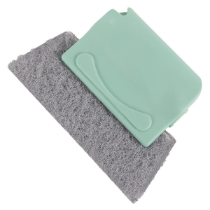 3 in 1 Window Screen Glass Cleaner Double Sided Brush with Long Handle for Dust Dirt Removal Cleaning Wiper with Spray Bottle 3 In 1 Household Glass Wiper Window Cleaning Tool Squeegee T-Shaped Wiper with Sprayer for Easy Household Cleaning