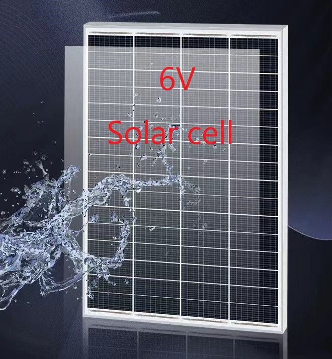 แผงโซล่าเซลล์ solar cell 6v สำหรับชาร์จแบตเตอรี่ แผงโซร่าเซลล์ Solar ...