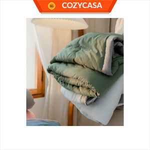 【COZYCASA】Japanese Style Summer Quilt Blanket Light Weight Cotton Blanket 110/ 150/180/200cm Comforter Quilt