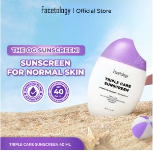 Facetology Triple Care Sunscreen SPF 40 - 40ml