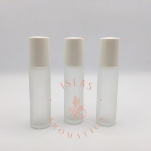 Roller Bottle with White Cap 10ml (pack of 10) Islas Aromatics