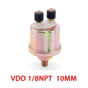 Universal Generator Engine Oil Pressure Sensor VDO 18NPT Oil alarm plug transmitters nd gauges sensor 10mm screw 10bars