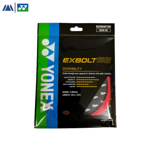 YONEX Exbolt 68 Badminton Racket String Quick Repulsion Super Durable & Max Control Hit Grip - Original Made in Japan