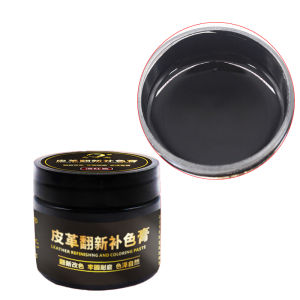 Black/Brown Leather Repair Cream Leather Faded Scratched Recoloring Balm Leather Color Restorer