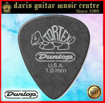 Jim Dunlop Standard TORTEX Black Guitar pick Authentic [SG Distributor] Made in USA