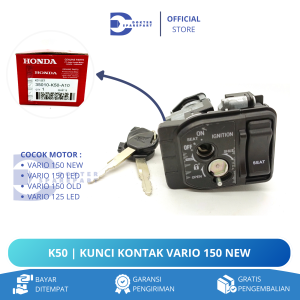 K50 KUNCI KONTAK ASSY KEY SATU SET MOTOR VARIO 150 NEW / VARIO 150 LED / VARIO 150 / VARIO 125 LED