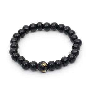 สร้อยข้อมือไม้สไตล์จีนสำหรับชายและหญิงสร้อยข้อมือลูกปัดสำหรับสวดมนต์ทำจากไม้จันทน์เหมาะเป็นของขวัญเครื่องประดับ