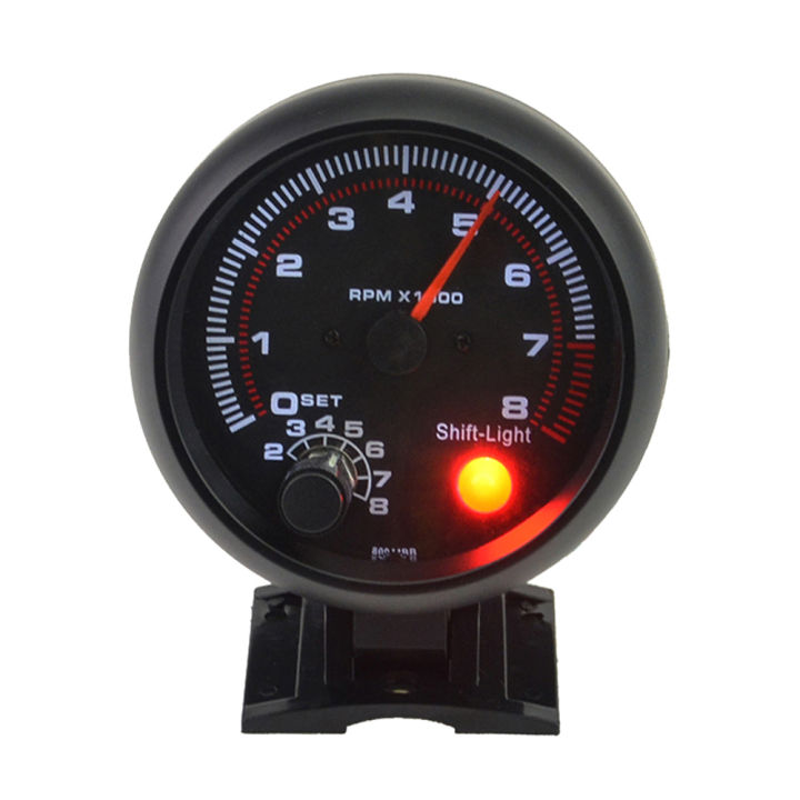AUMOTOP 3.75 ''Automobile Refitted Instrument Black White Light ...
