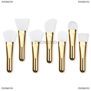 [COD] ZHONGYI0 1PCS Silicone Facial Mask Brush Soft Hair Facial Mask Brush Brush Applicator For Facial Mask Beauty Salon Brushes Makeup Tools