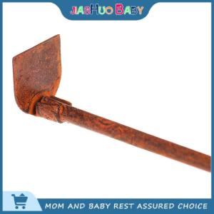 JiaShuo Baby Toy 1:12 Dollhouse thu nhỏ công cụ làm vườn kim loại xẻng pitchfork Bộ đồ nội thất