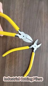 Wire Cutters Flush Cut Side Cutter Diagonal Cutting Plier Wire Cable Nippers Tool for Cutting Copper Wires for Jewelers Electricians Crafters