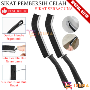 SIKAT PEMBERSIH CELAH / GAP CLEANING BRUSH / SIKAT CELAH UBIN / SIKAT NAT KERAMIK / SIKAT CELAH KAMAR MANDI / SIKAT CELAH GAGANG PANJANG