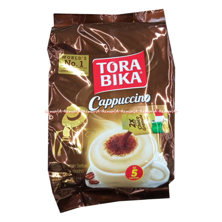 Torabika Cappucino 5sachet Coklat Granule Kopi Tora Bika Coffee Capucino Kapucino Torabikka 5sachet
