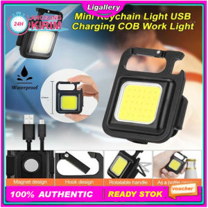 [Multifungsi]  Lampu Gantungan Kunci Lampu Senter Led Portable Light Usb Lampu Camping Kemah