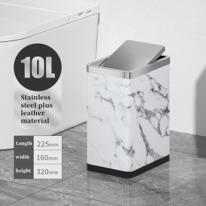 สแตนเลสสี่เหลี่ยมฝาครอบครัวเรือนความจุขนาดใหญ่ฝาปิดแบบฝาปิด 10 ลิตร/ 15 L