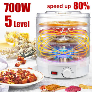 Food Dehydrator Fruit And Vegetable Meat Dryer Household Mini Snack Dryer Dehydrator With 7 Tray Mesin Pengering Makanan