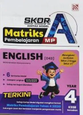 2026 Skor A Matriks English Yr 4 - Pelangi
